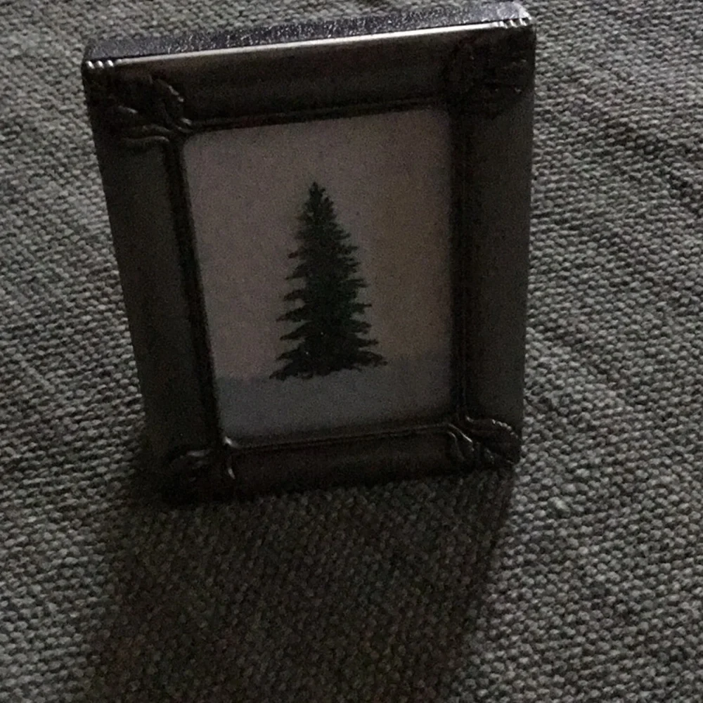Framed Christmas tree